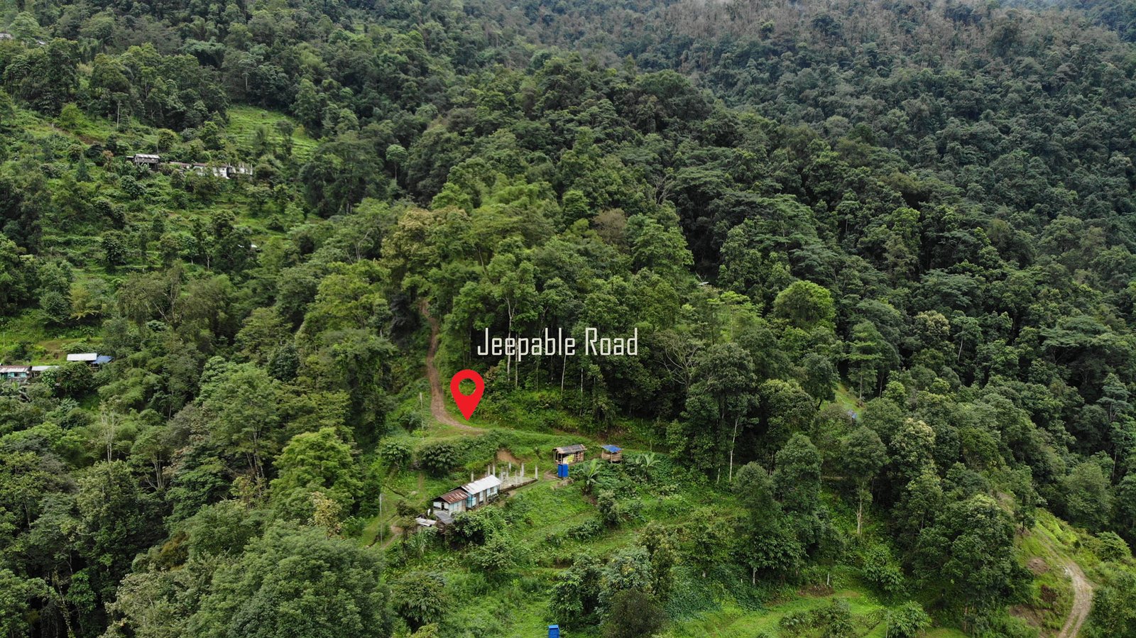 road t Tam falls Kagay, Kalimpong