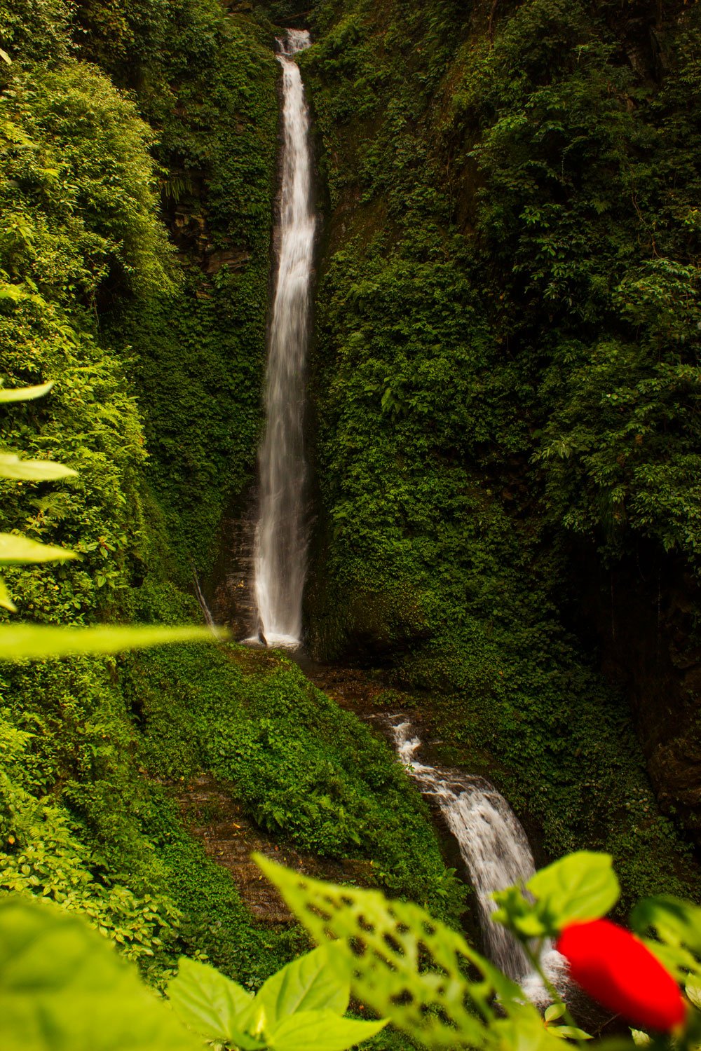 Serene view of tam Falls one of the hidden gems of Kalimpong